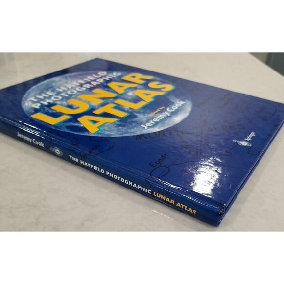 The Hatfield Photographic Lunar Atlas hardcover book 1999 Springer - Picture 8 of 9